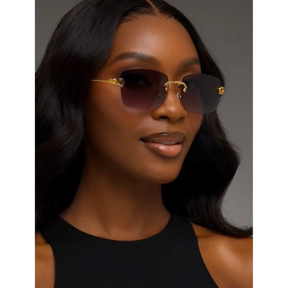 Women Sunglasses Square‎ Eyewear Luxury Classic 80's 90's Outdoor Fashion Lentes